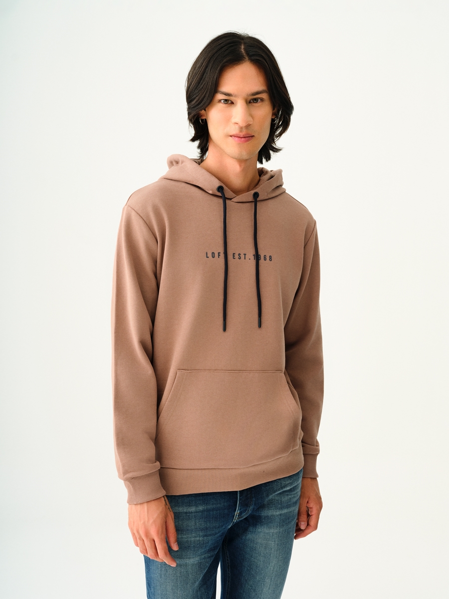 Beige Men Sweatshirt