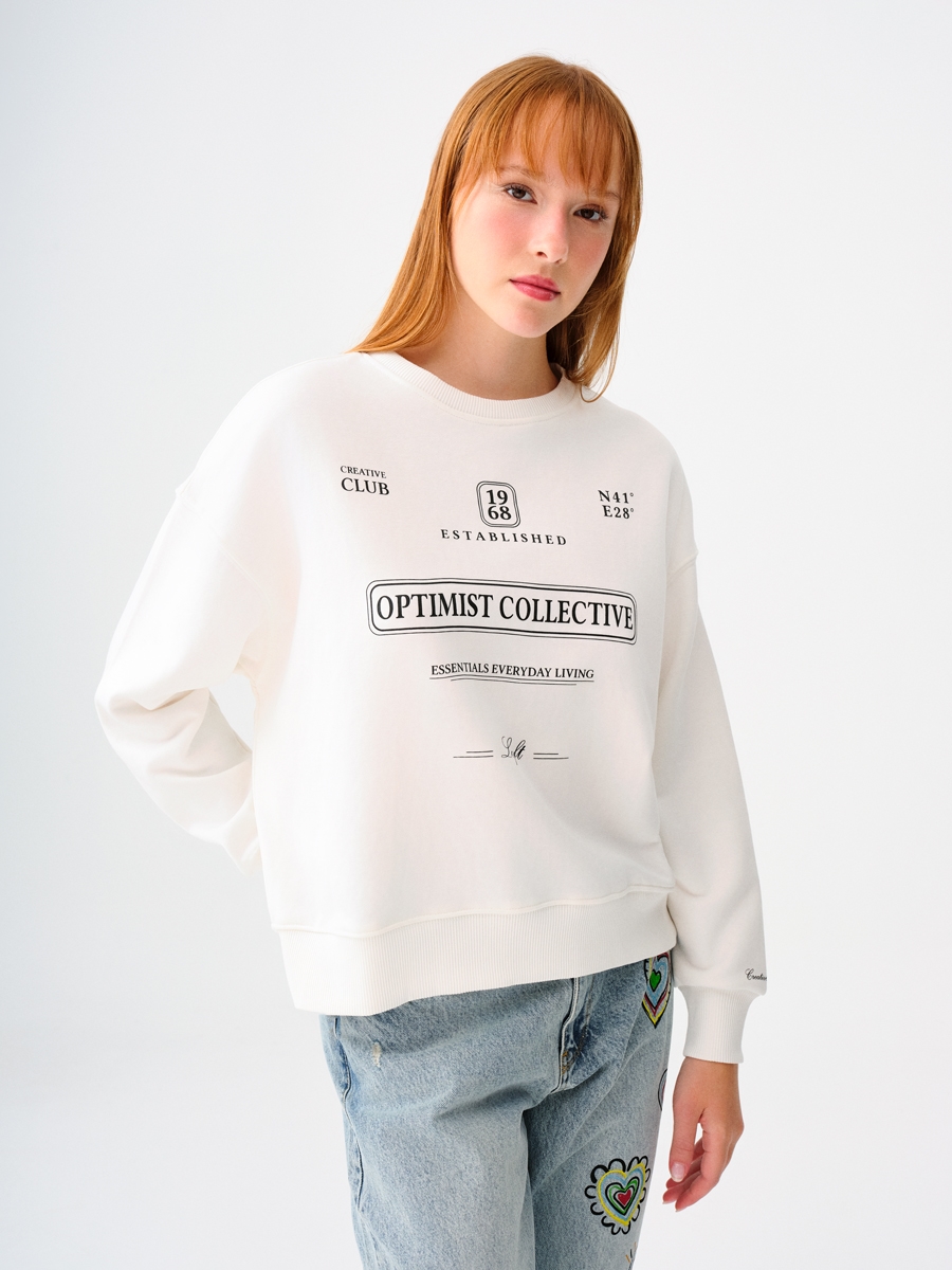 Regular Fit Kadın Sweatshirt