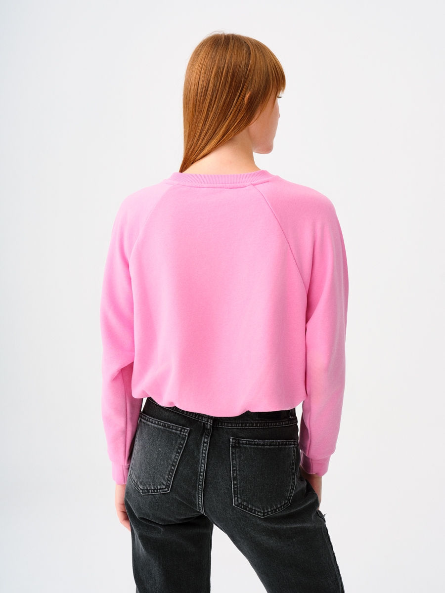 Long Crop Kadın Sweatshirt