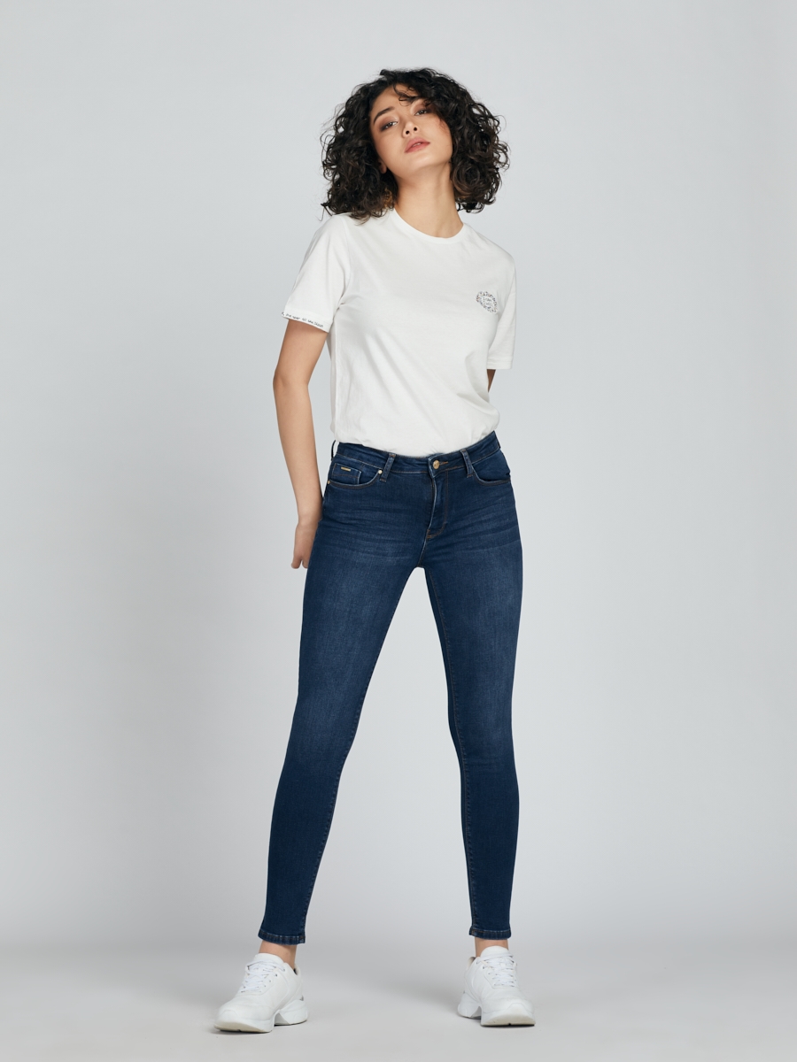 Nicole Skinny Fit Kadın Pantolon