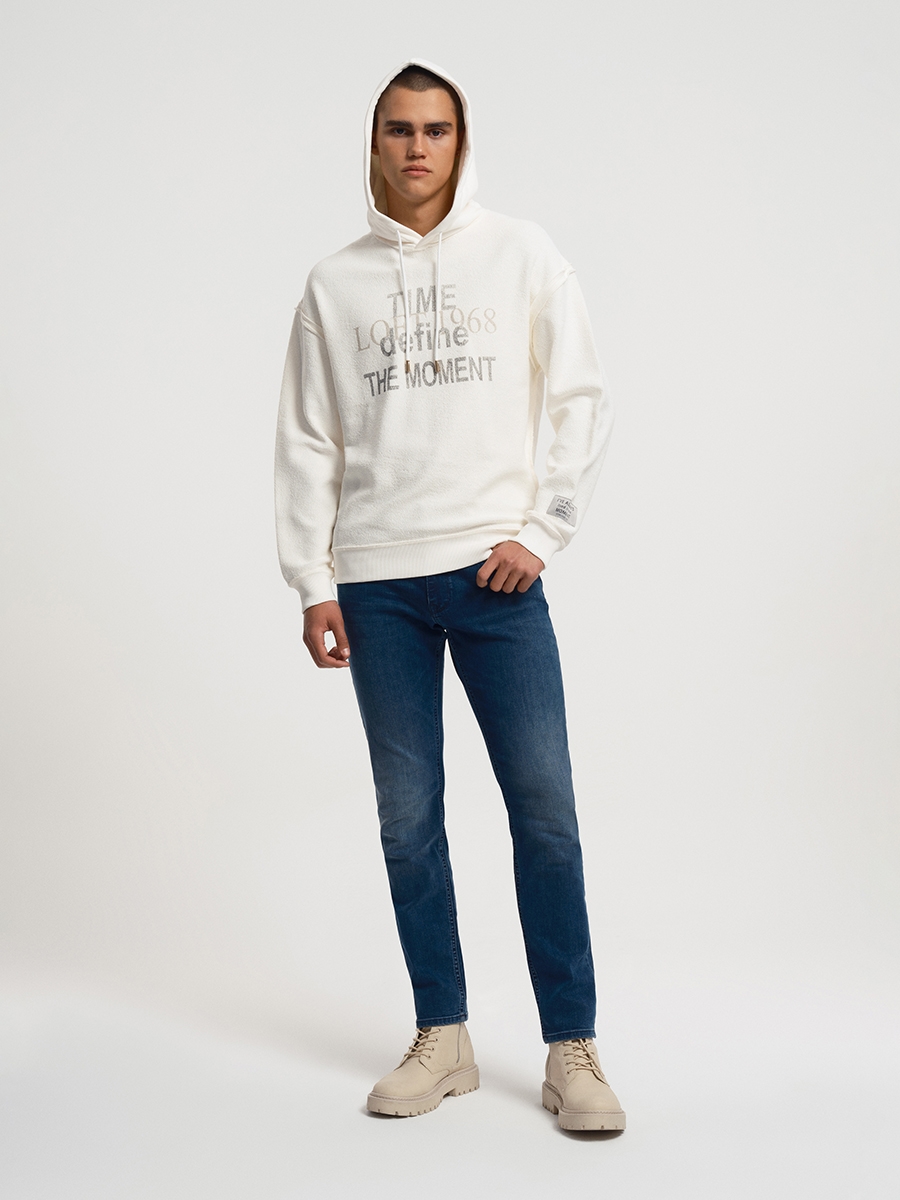 Oversize Fit Erkek Sweatshirt