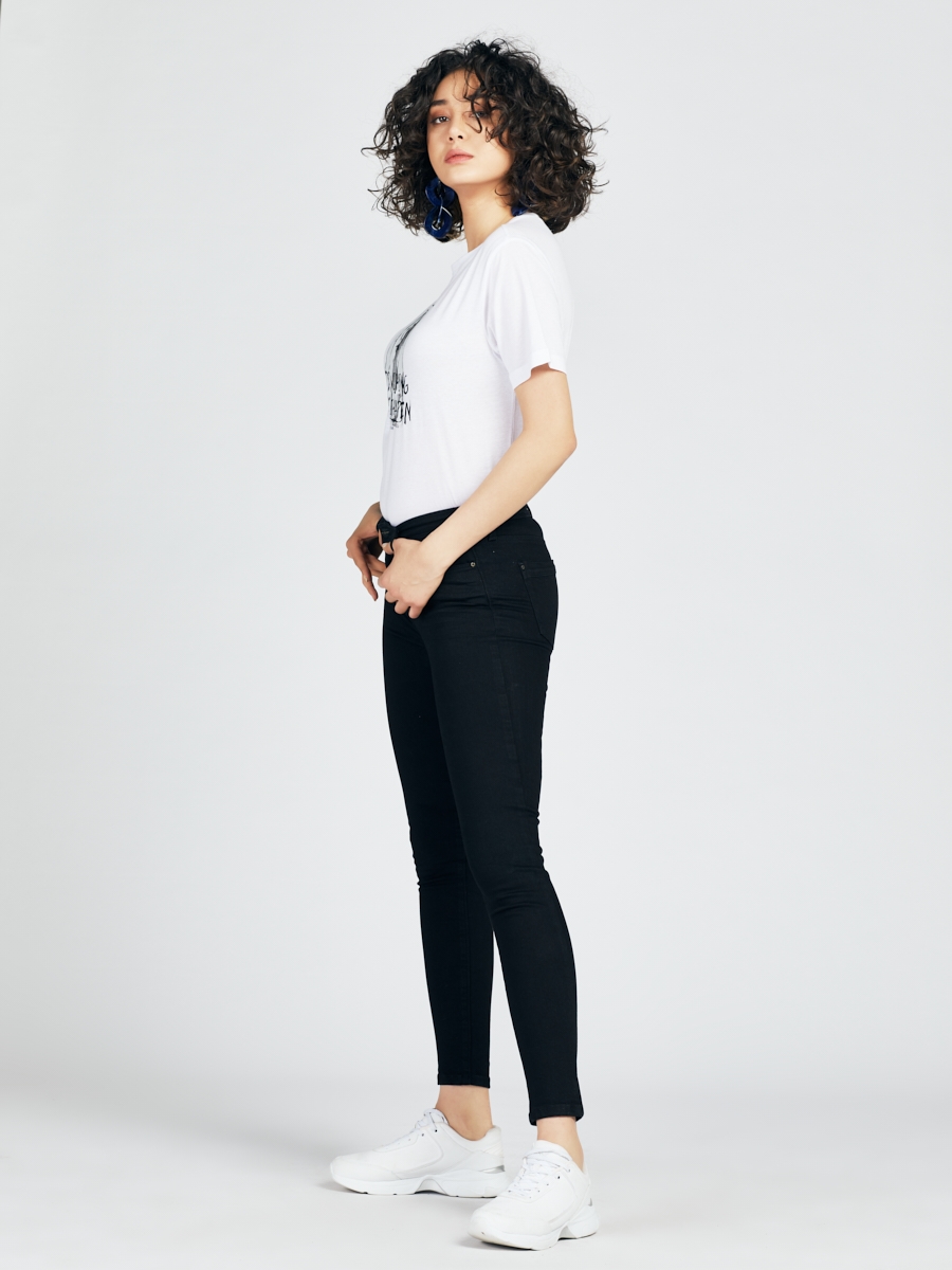 Nicole Skinny Fit Kadın Pantolon