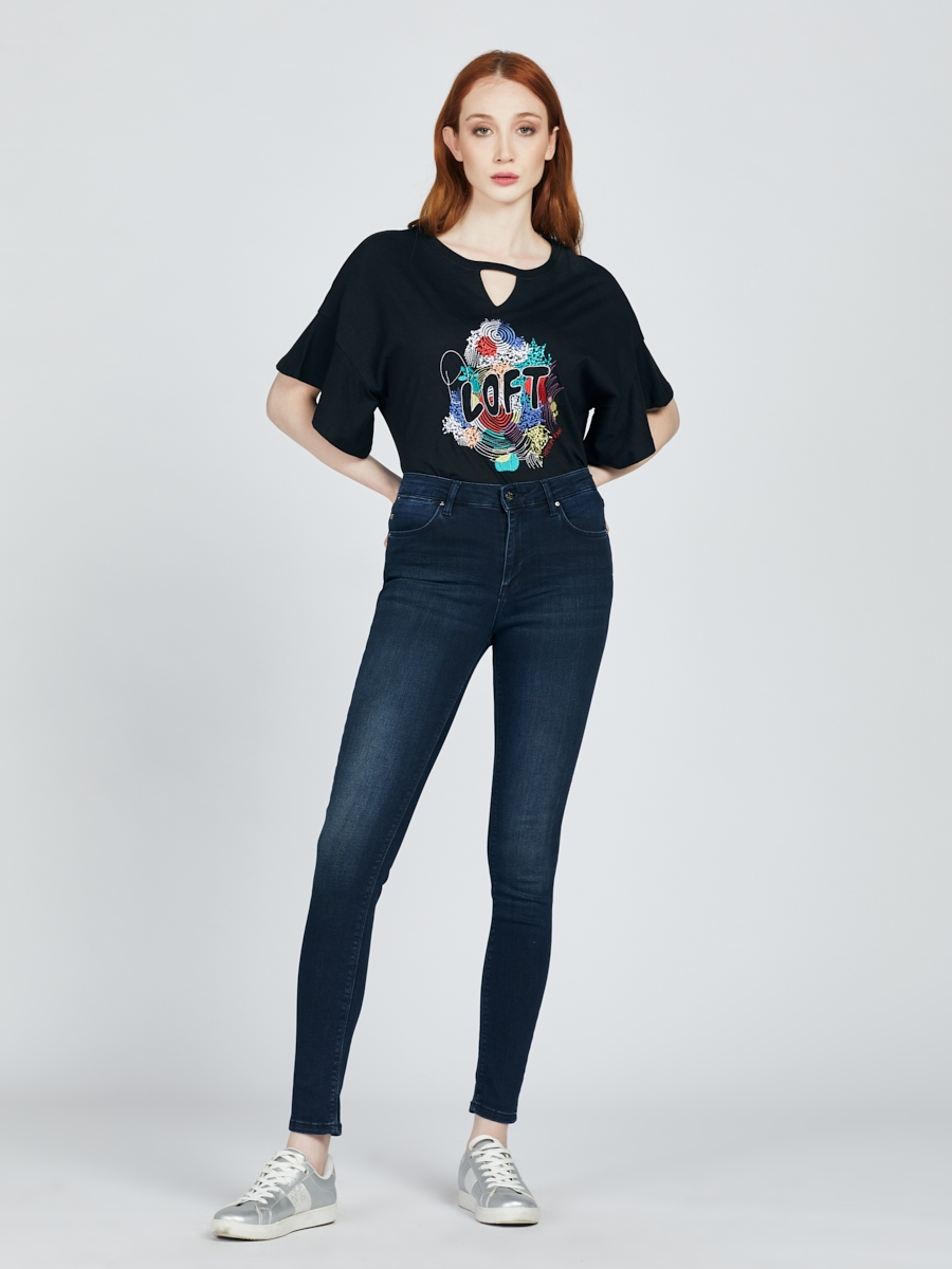 Nicole Skinny Fit Kadın Pantolon