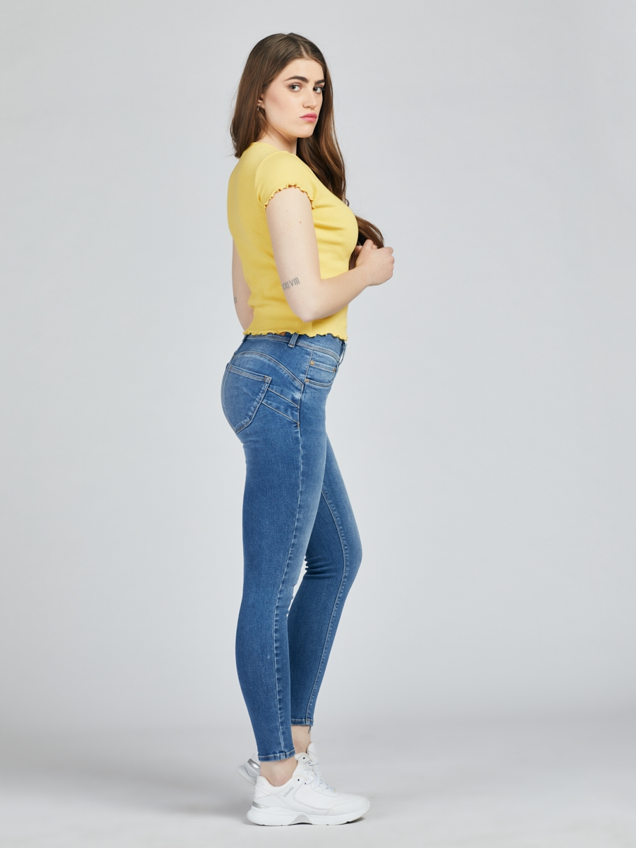 Push-in Skinny Fit Kadın Pantolon