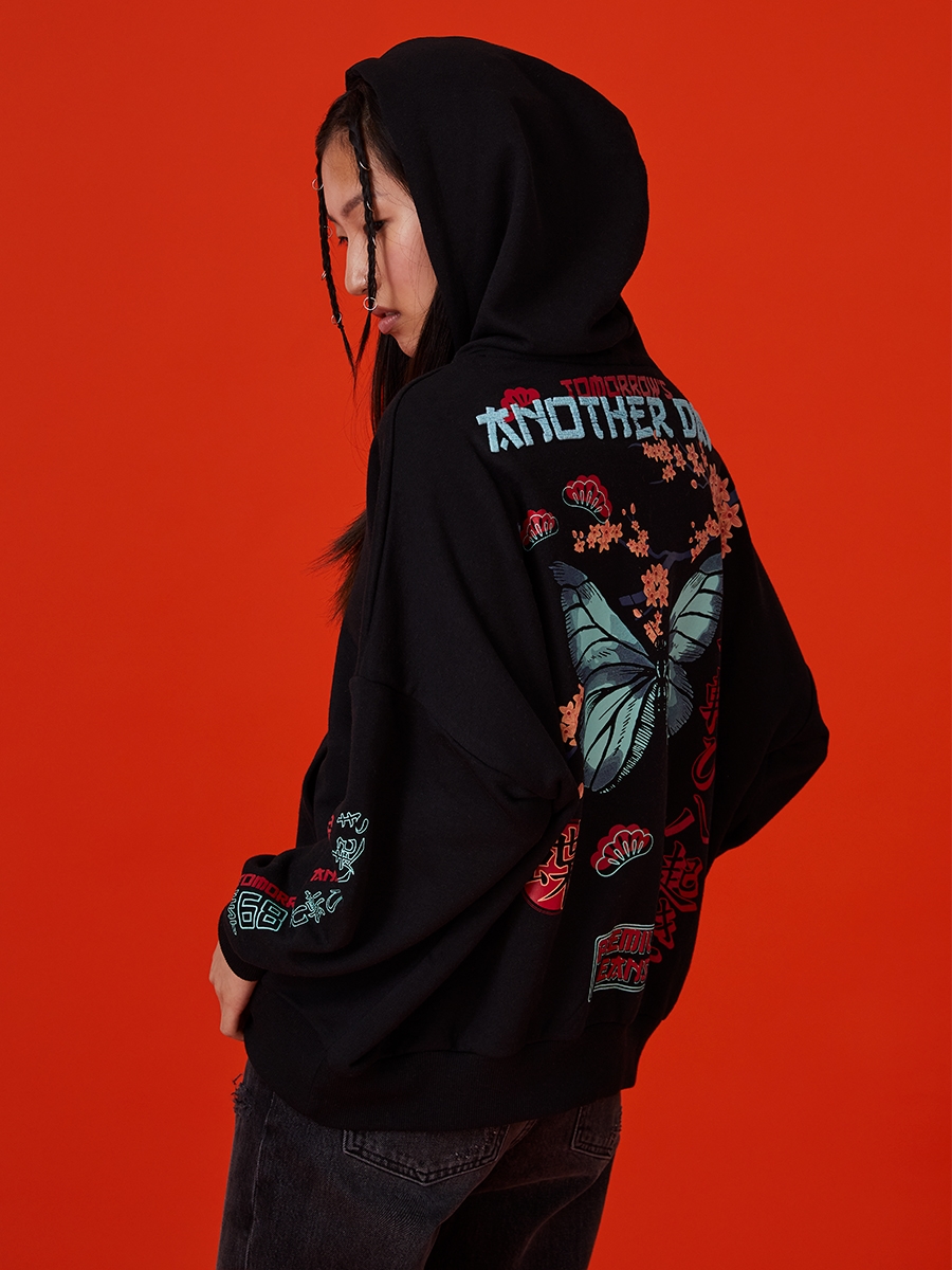 Oversize Kadın Sweatshirt