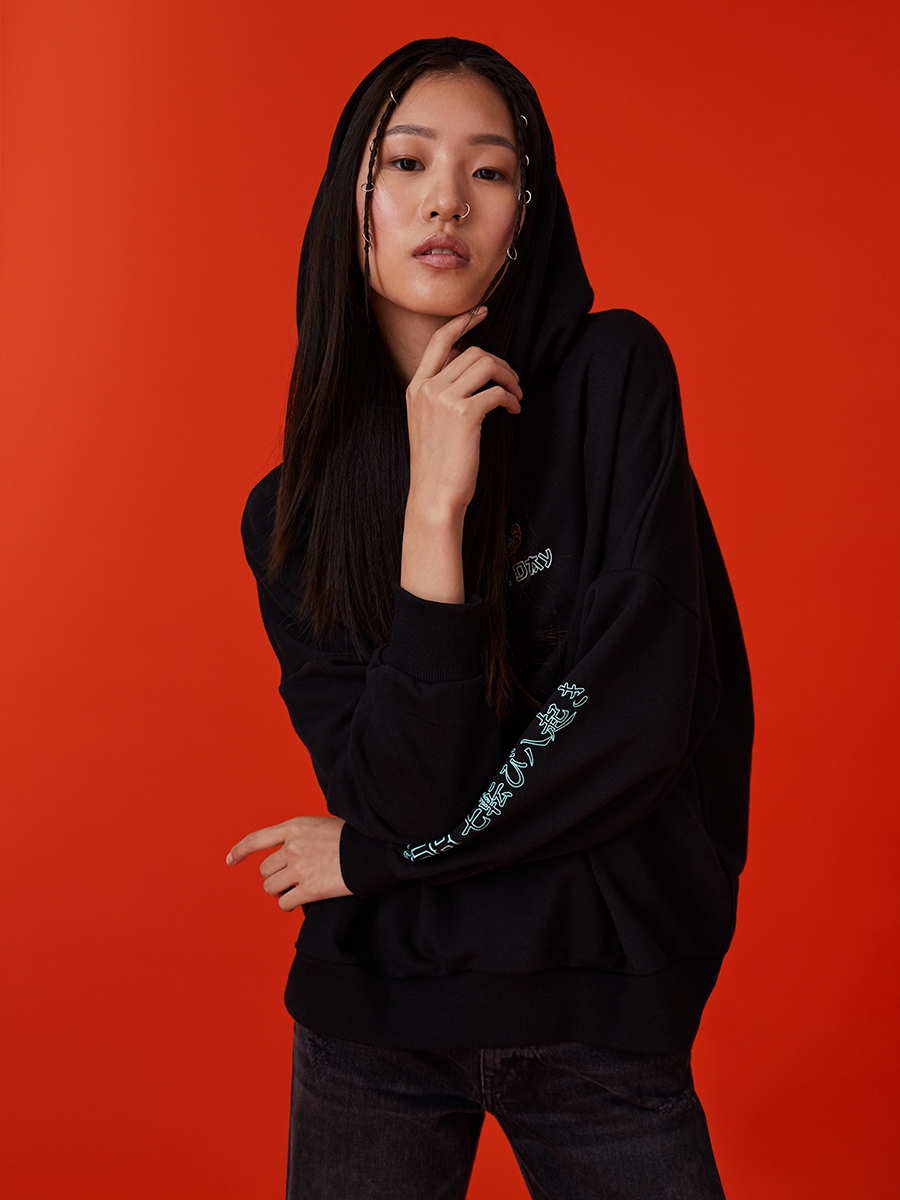 Oversize Kadın Sweatshirt