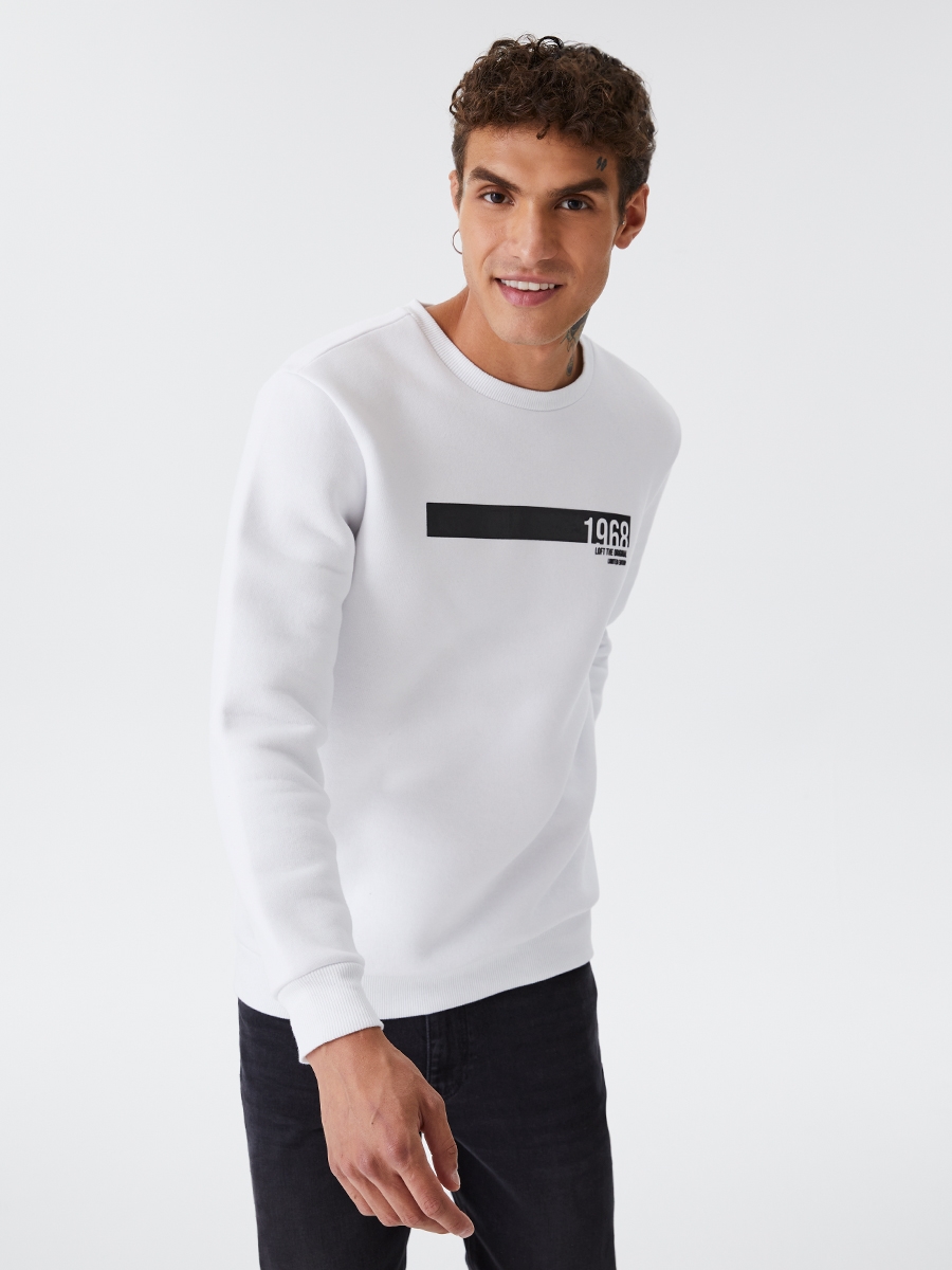 Regular Fit Erkek Sweatshirt