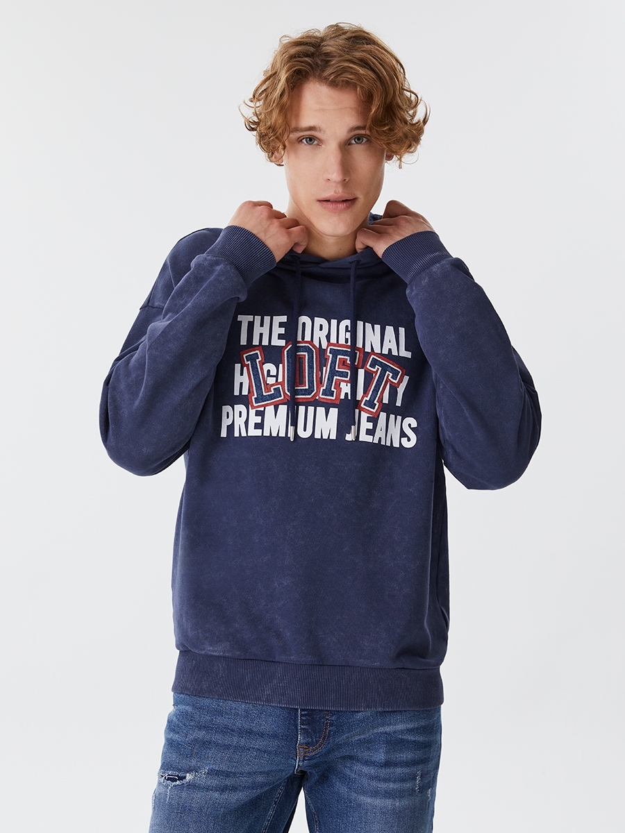 Oversize Fit Erkek Sweatshirt