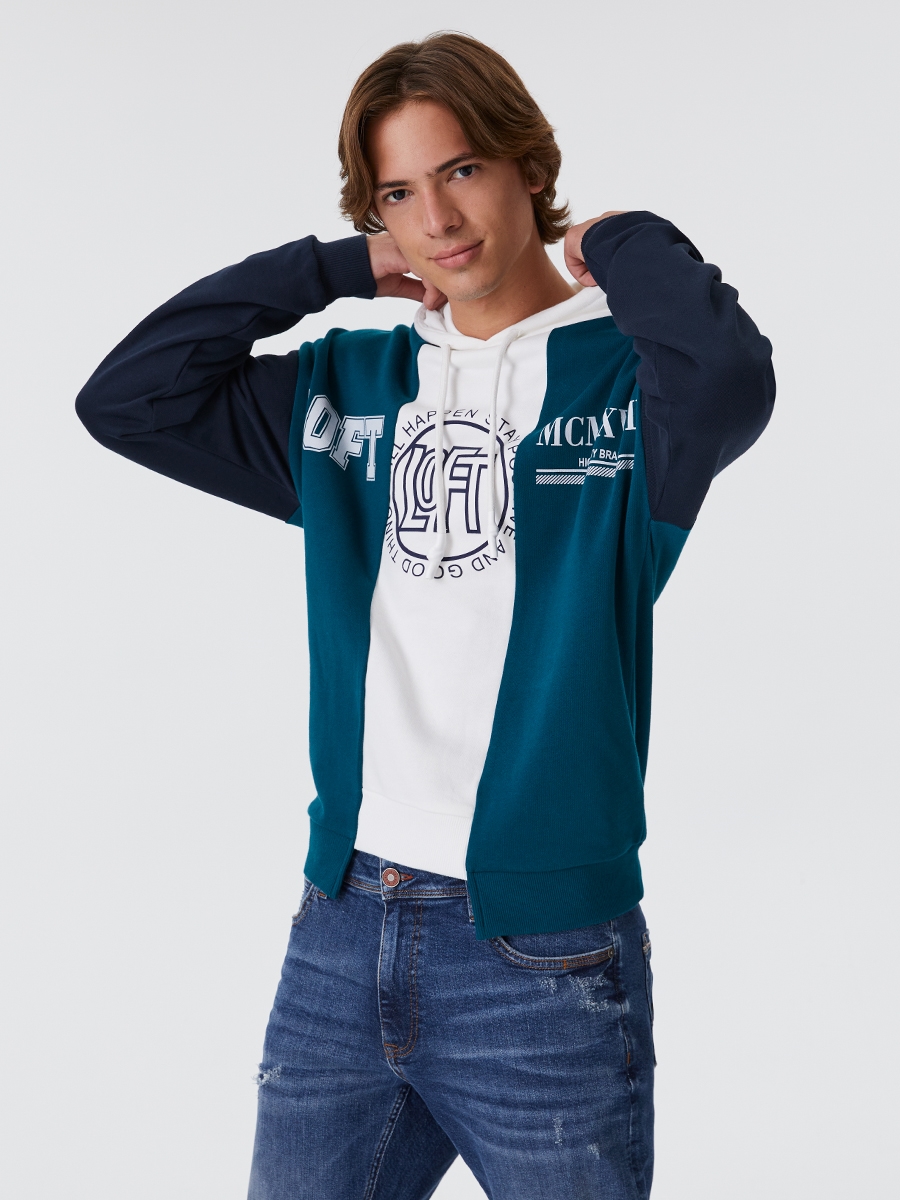 Oversize Fit Erkek Sweatshirt