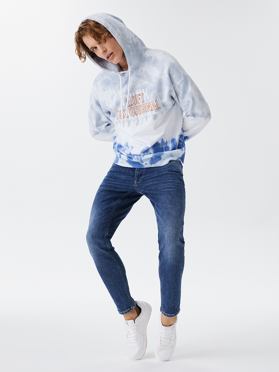 Oversize Fit Erkek Sweatshirt