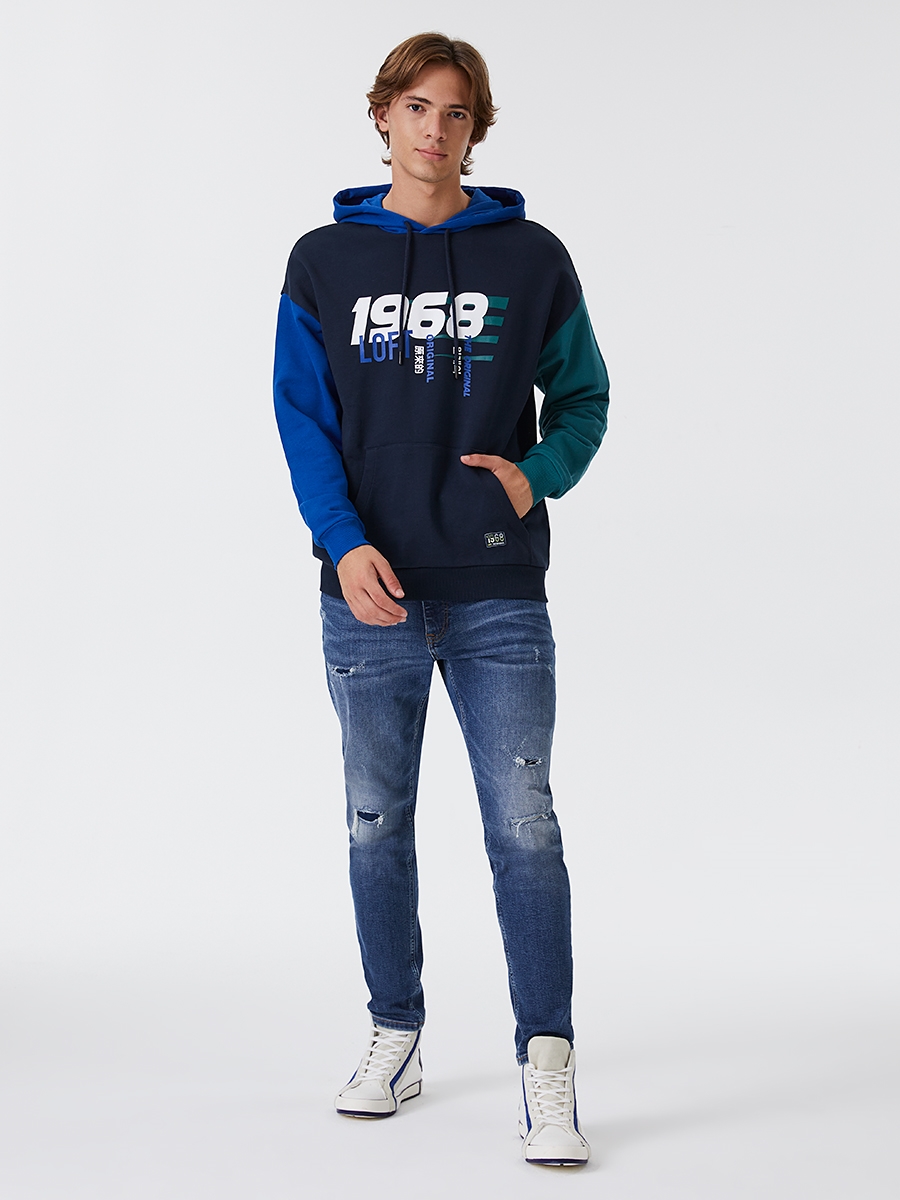 Oversize Fit Erkek Sweatshirt