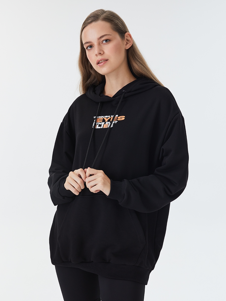 Loose Fit Kadın Sweatshirt