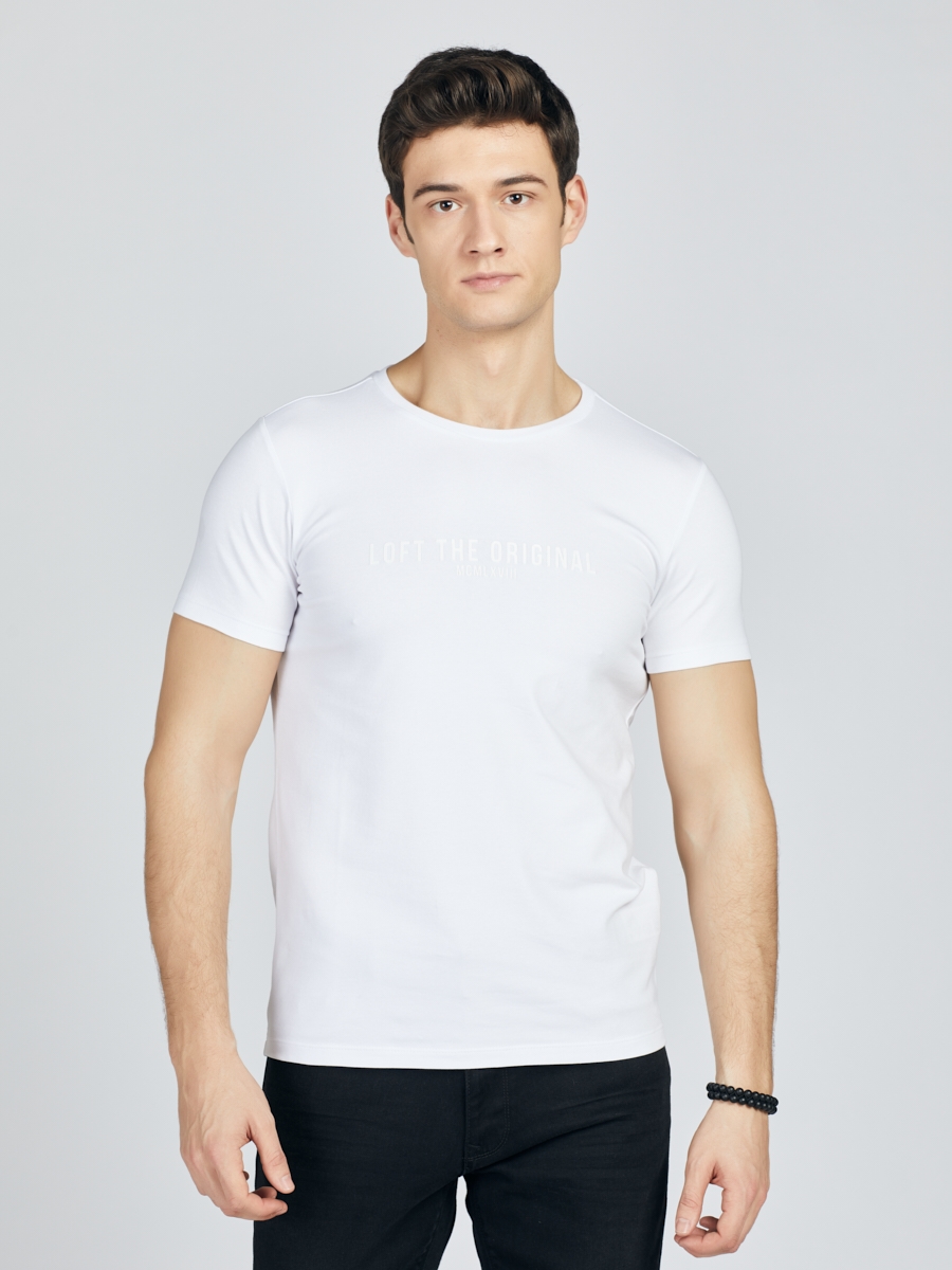 Slim Fit Erkek Tshirt K.kol