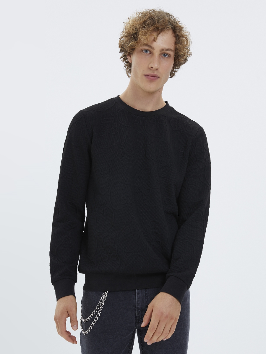 Slim Fit Erkek Sweatshirt