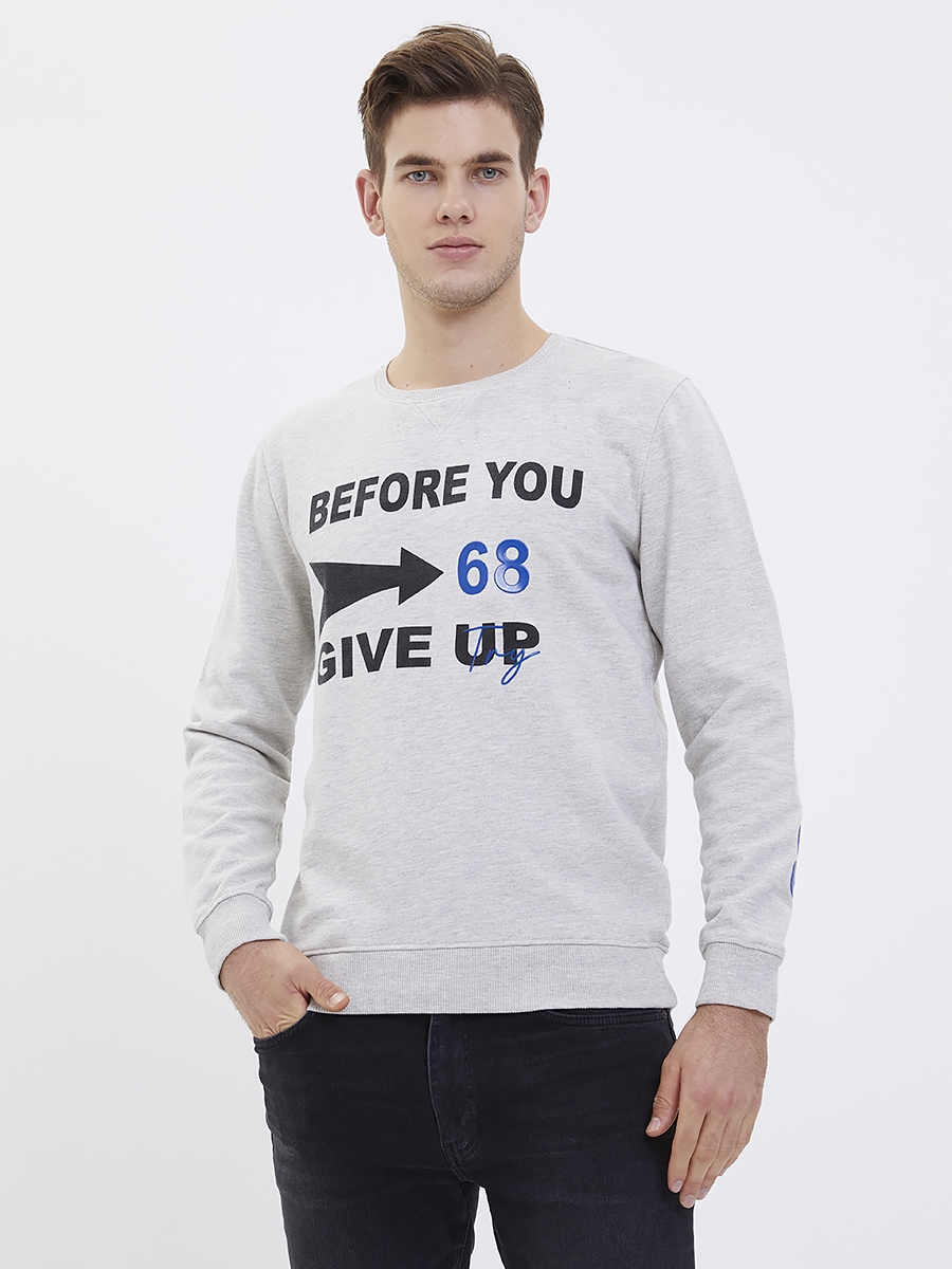 Regular Fit Erkek Sweatshirt