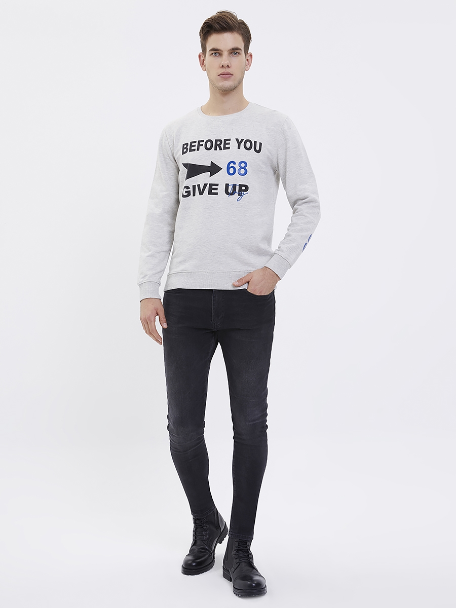 Regular Fit Erkek Sweatshirt