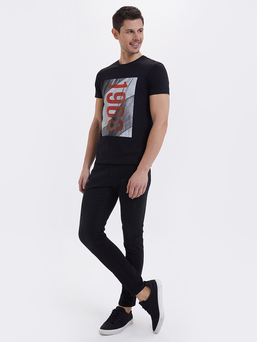 Slim Fit Erkek Tshirt K.kol