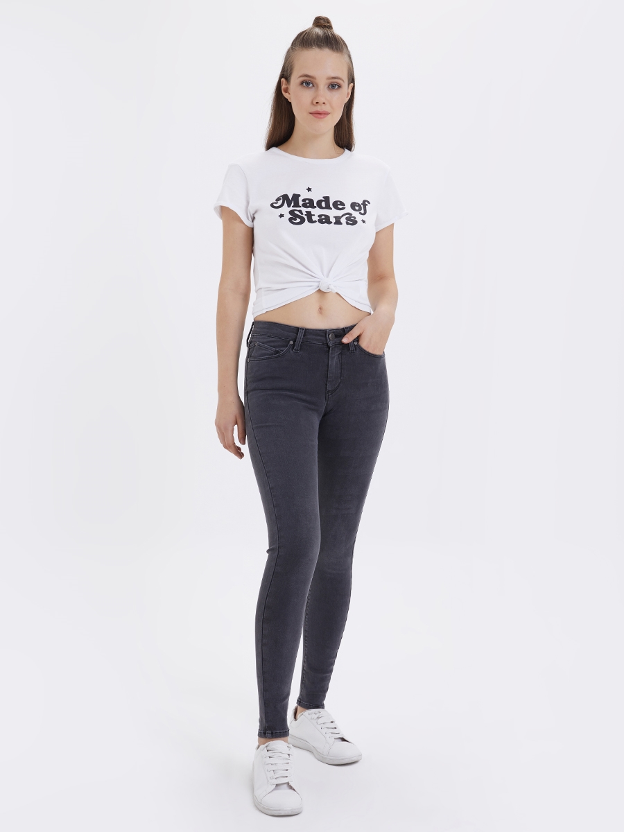 Nicole Skinny Fit Kadın Pantolon