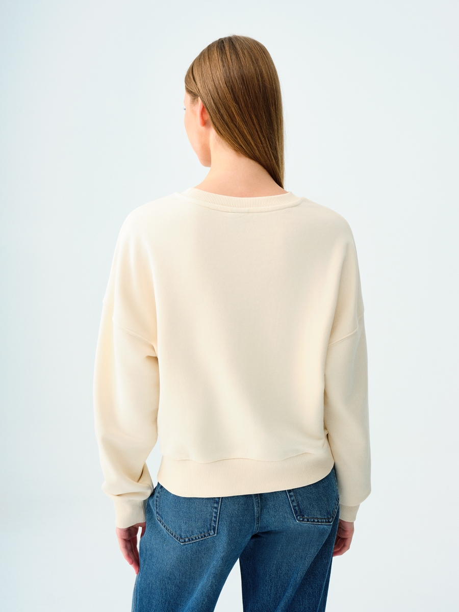 Oversize Fit Kadın Sweatshirt