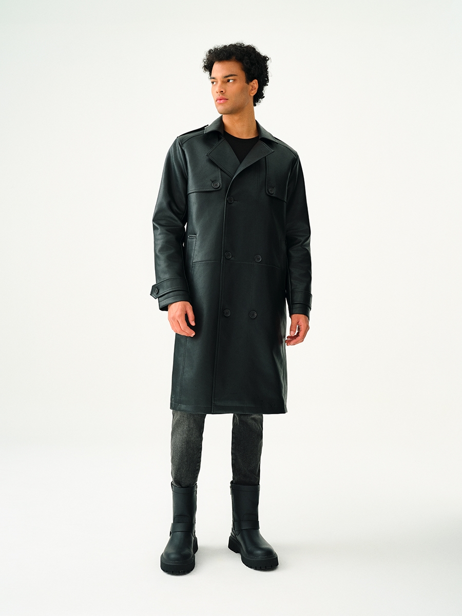 Regular Fit Erkek Trenchcoat