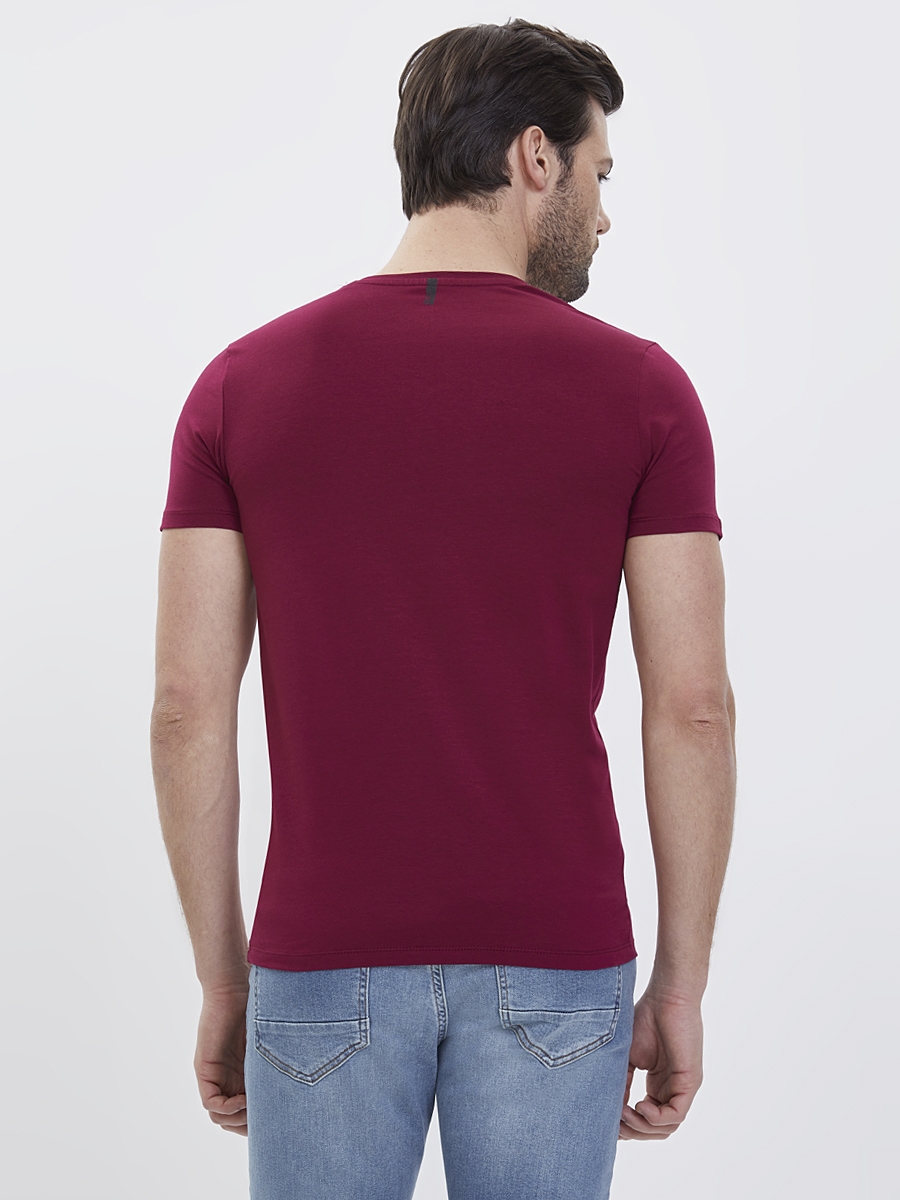 Slim Fit Erkek Tshirt K.kol