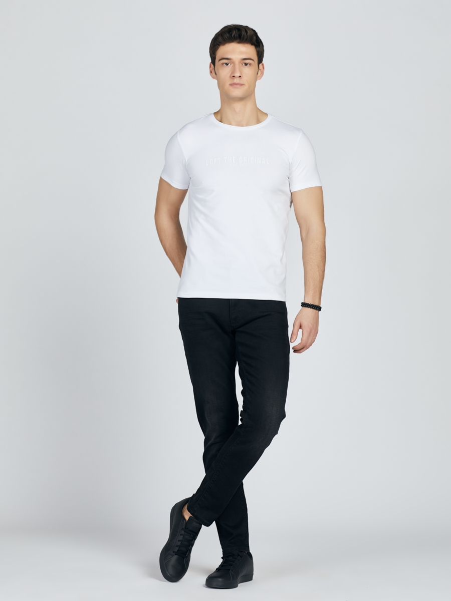 Slim Fit Erkek Tshirt K.kol