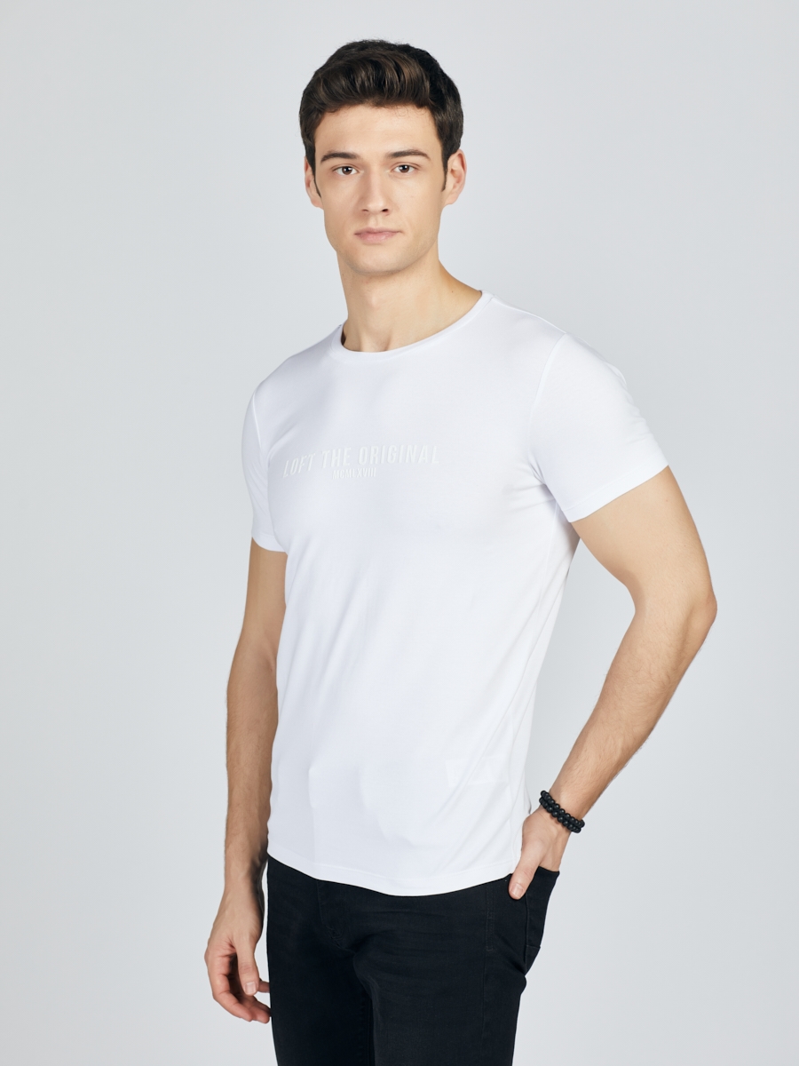 Slim Fit Erkek Tshirt K.kol