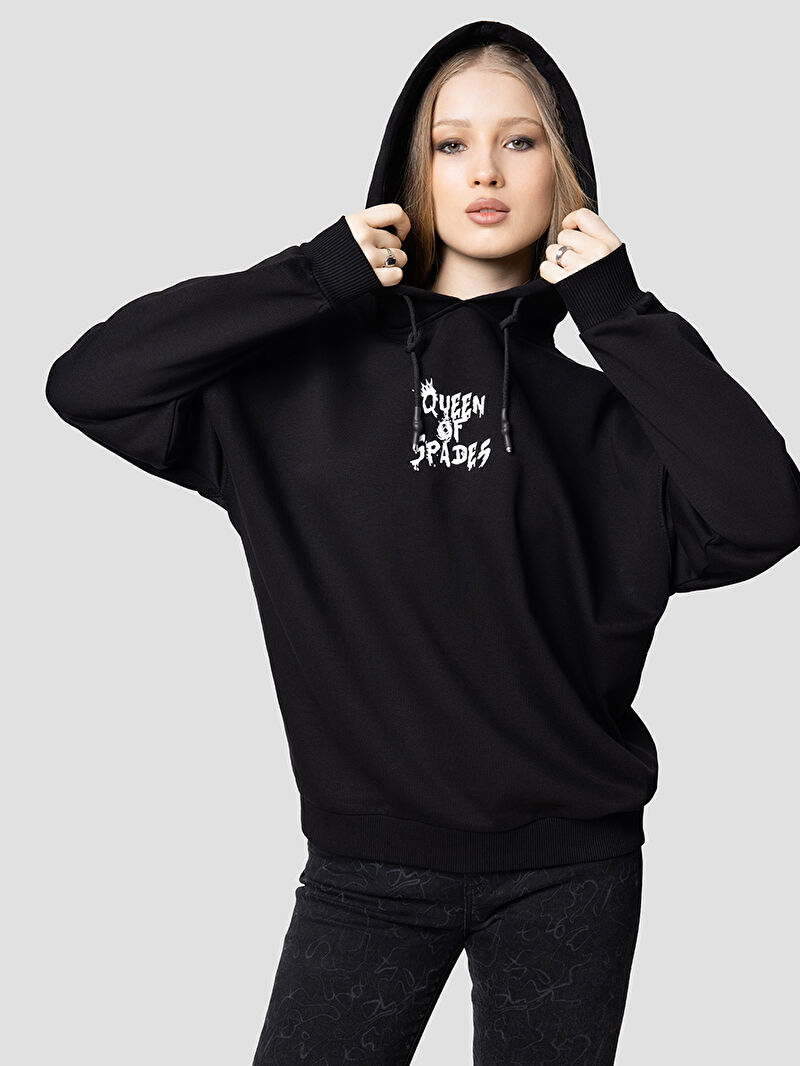 Loose Fit Kadın Sweatshirt