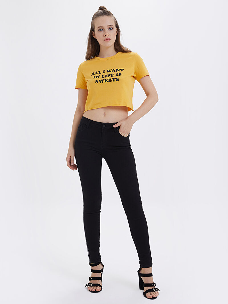 Nicole Skinny Fit Kadın Pantolon