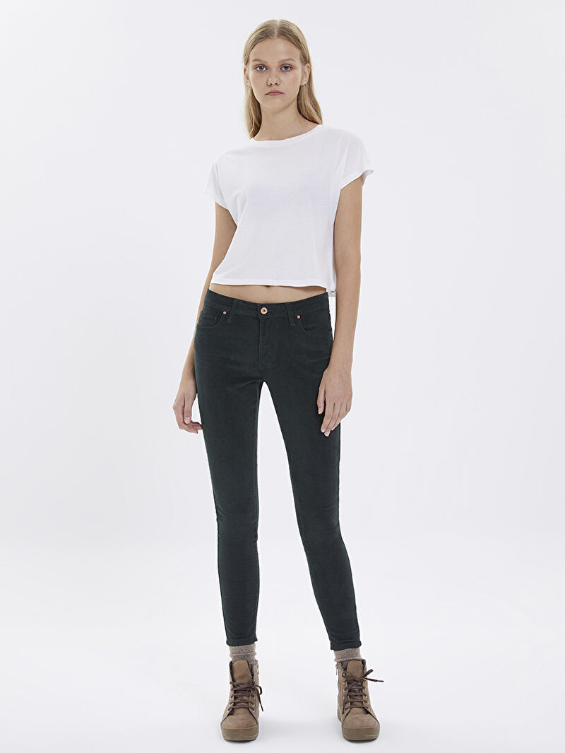 Slim Fit Kadın Pantolon
