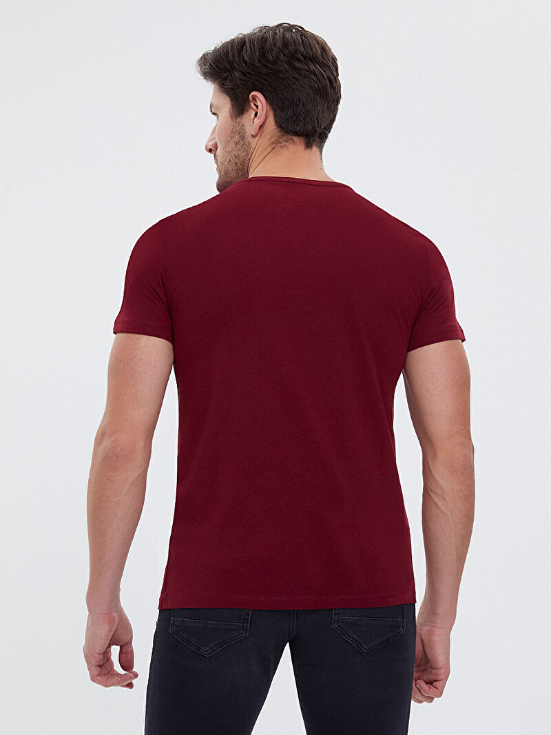 Slim Fit Erkek Tshirt K.kol