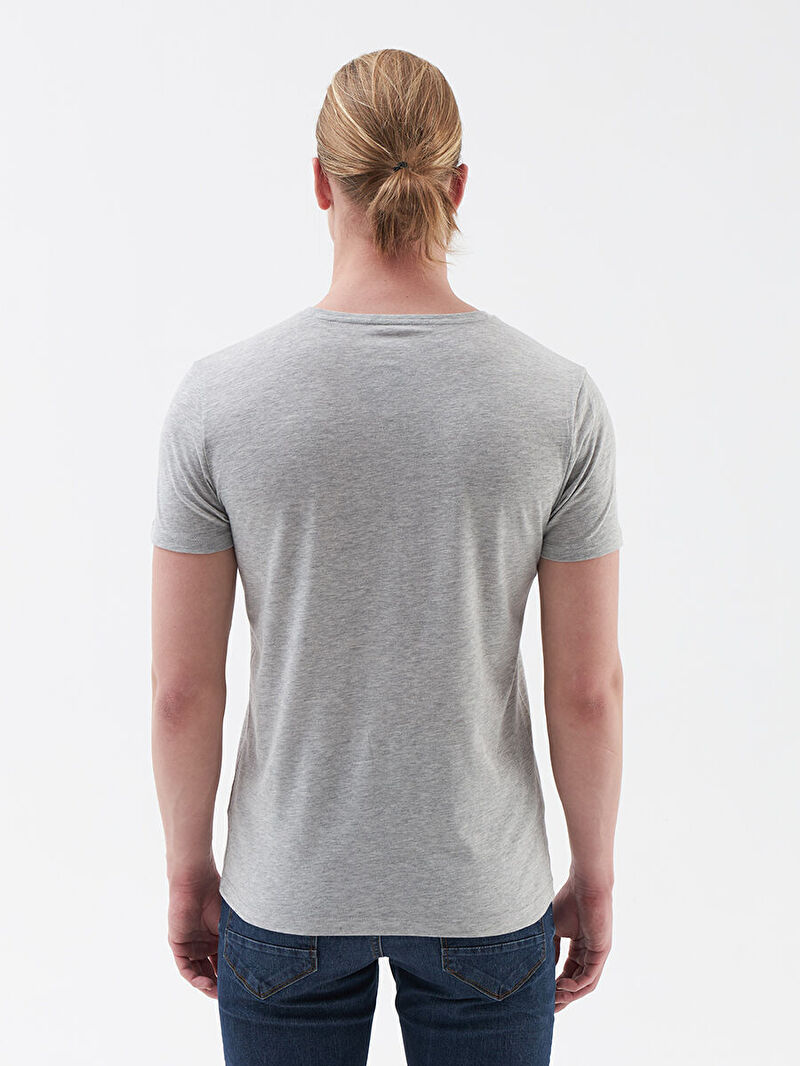 Slim Fit Erkek Tshirt K.kol