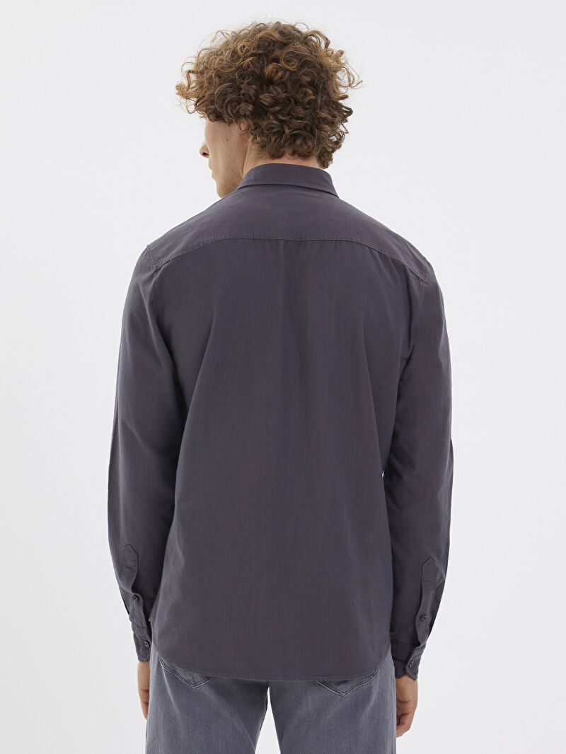 Regular Fit Erkek Gömlek U.kol