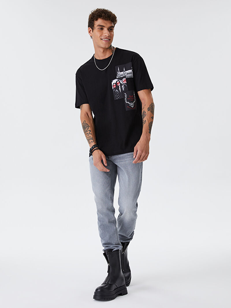 Loose Fit Erkek Tshirt K.kol