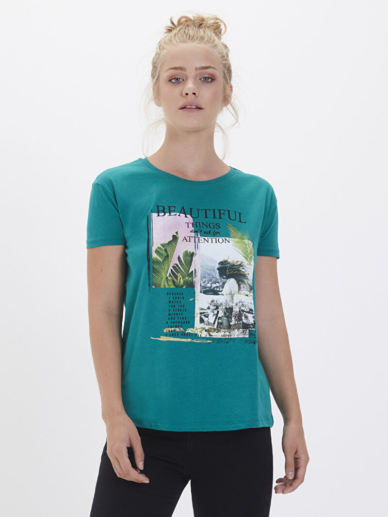 Regular Fit Kadın Tshirt K.kol