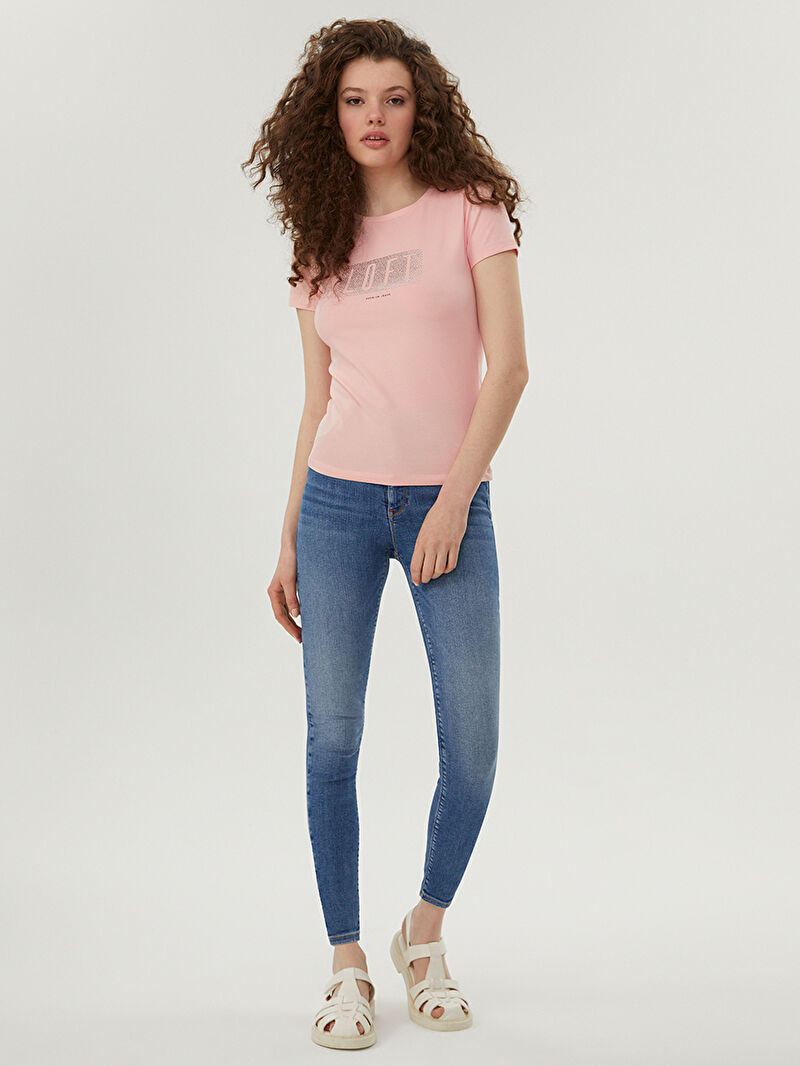 Slim Fit Kadın Tshirt K.kol