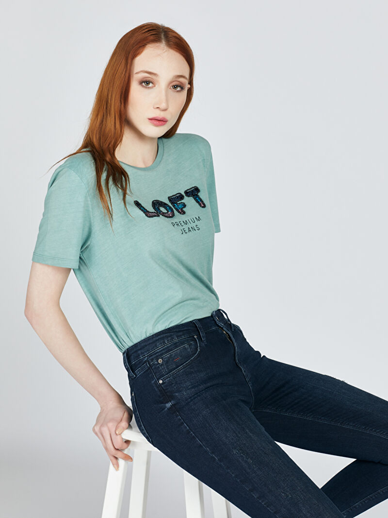 Nicole Skinny Fit Kadın Pantolon