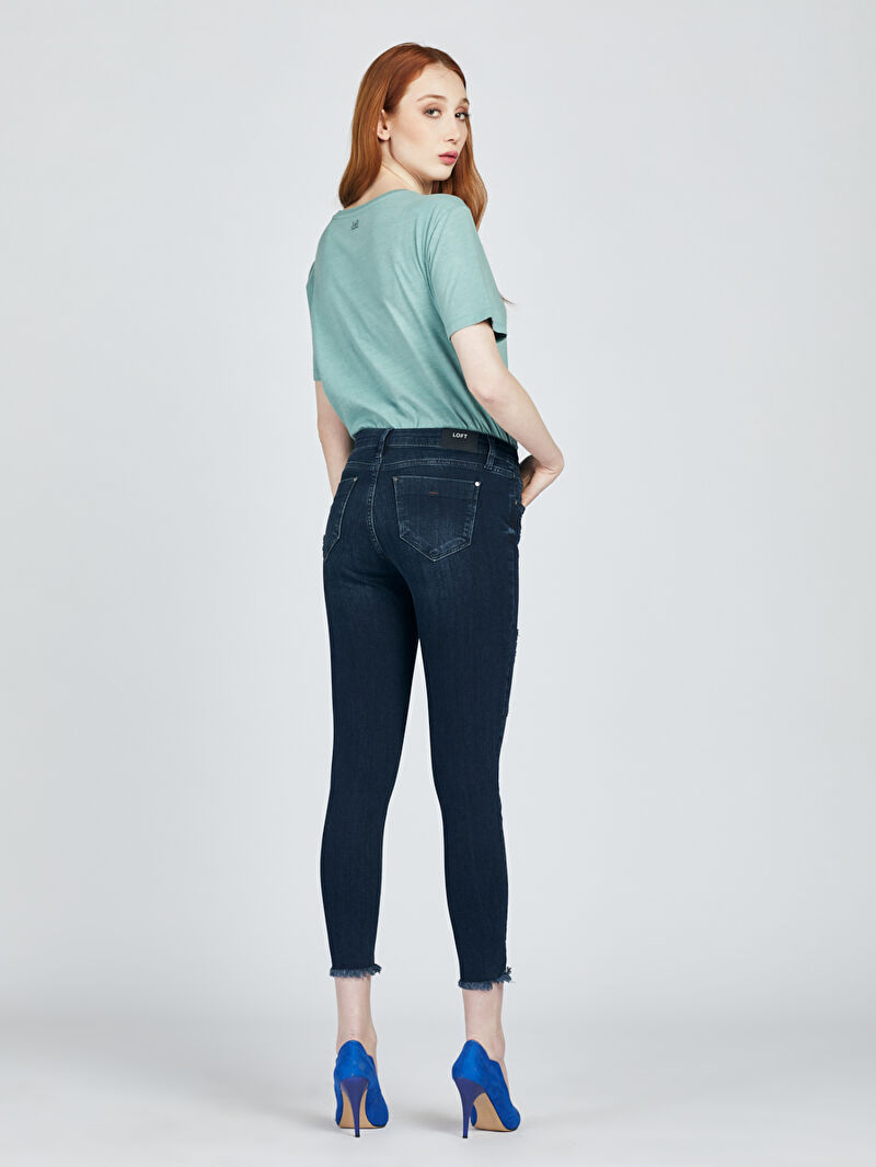 Nicole Skinny Fit Kadın Pantolon
