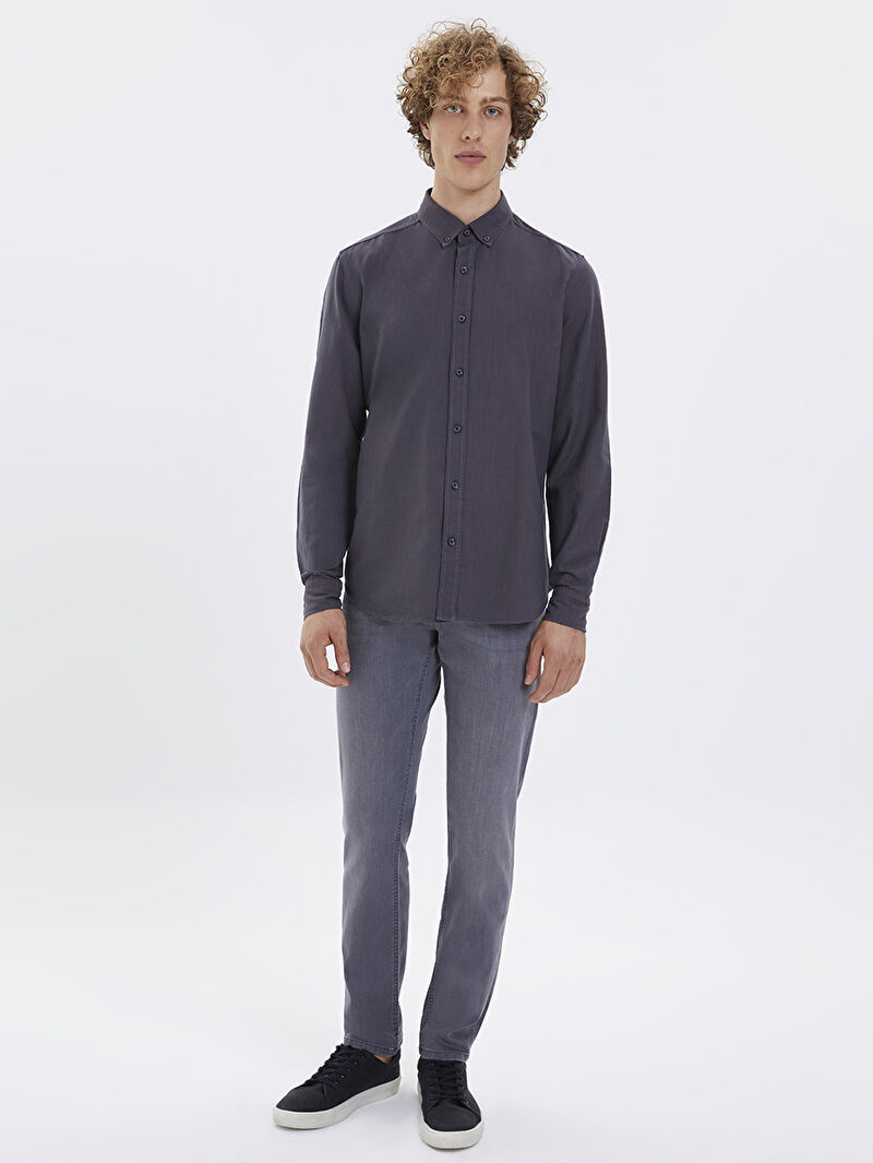 Regular Fit Erkek Gömlek U.kol