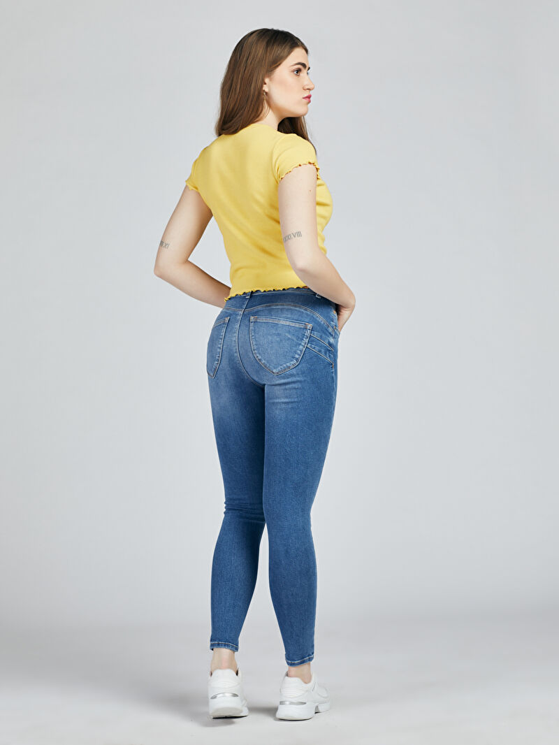 Push-in Skinny Fit Kadın Pantolon