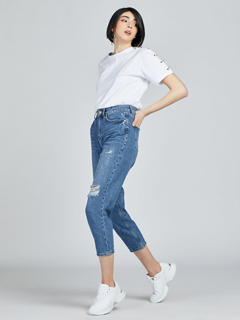 Mom Regular Fit Kadın Pantolon