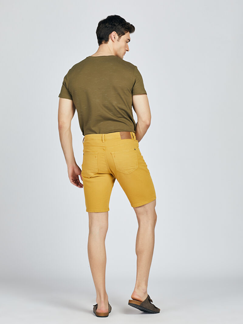Slim Fit Erkek Şort