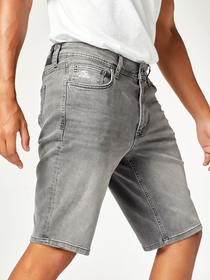 Slim Fit Erkek Şort