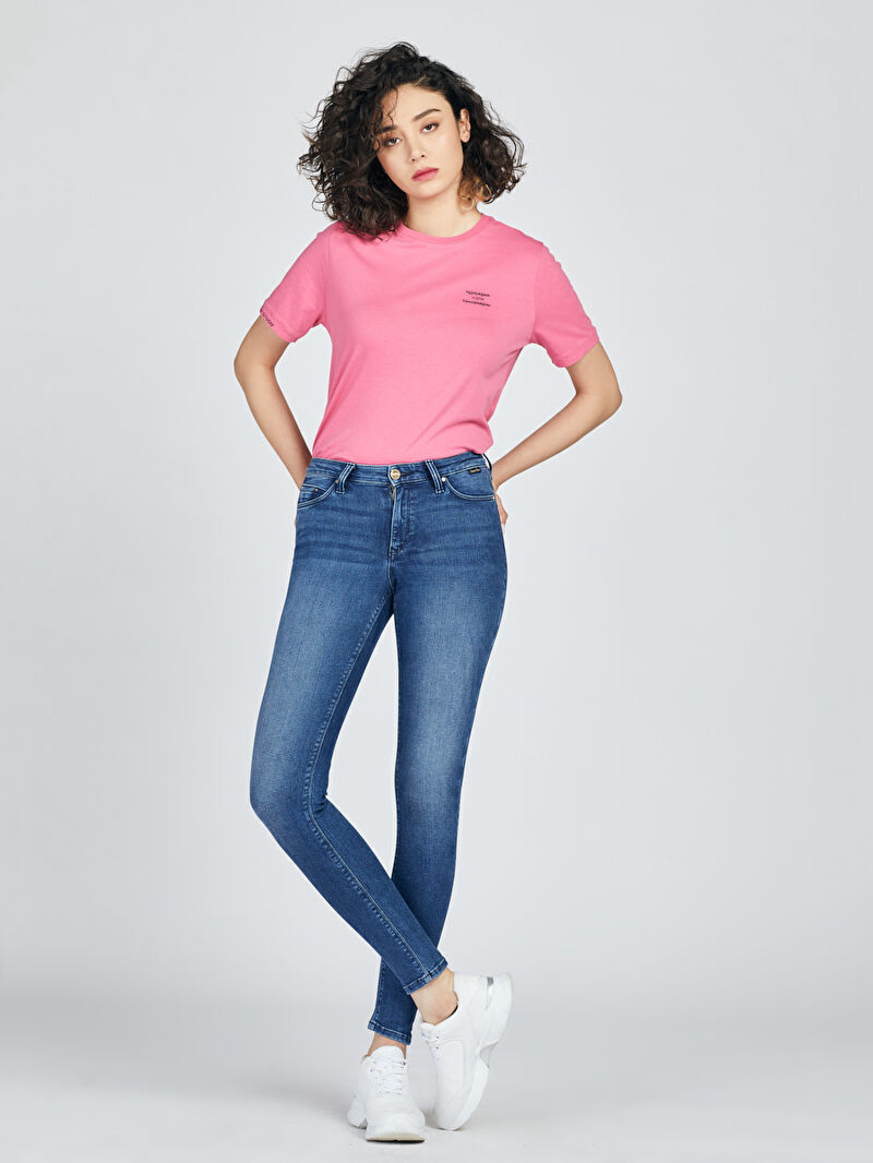 Nicole Skinny Fit Kadın Pantolon