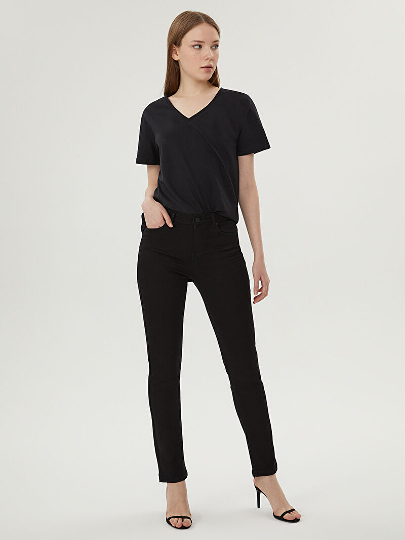 Cady Slim Fit Kadın Pantolon