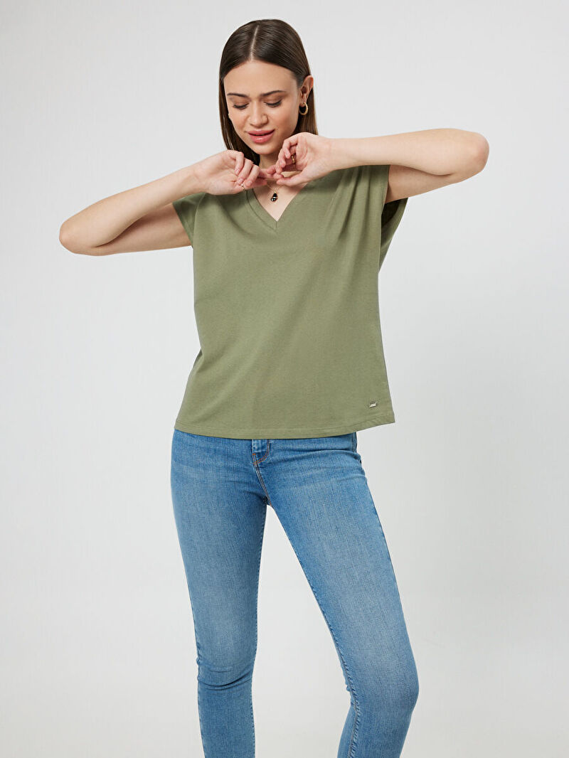 Regular Fit Kadın Tshirt K.kol
