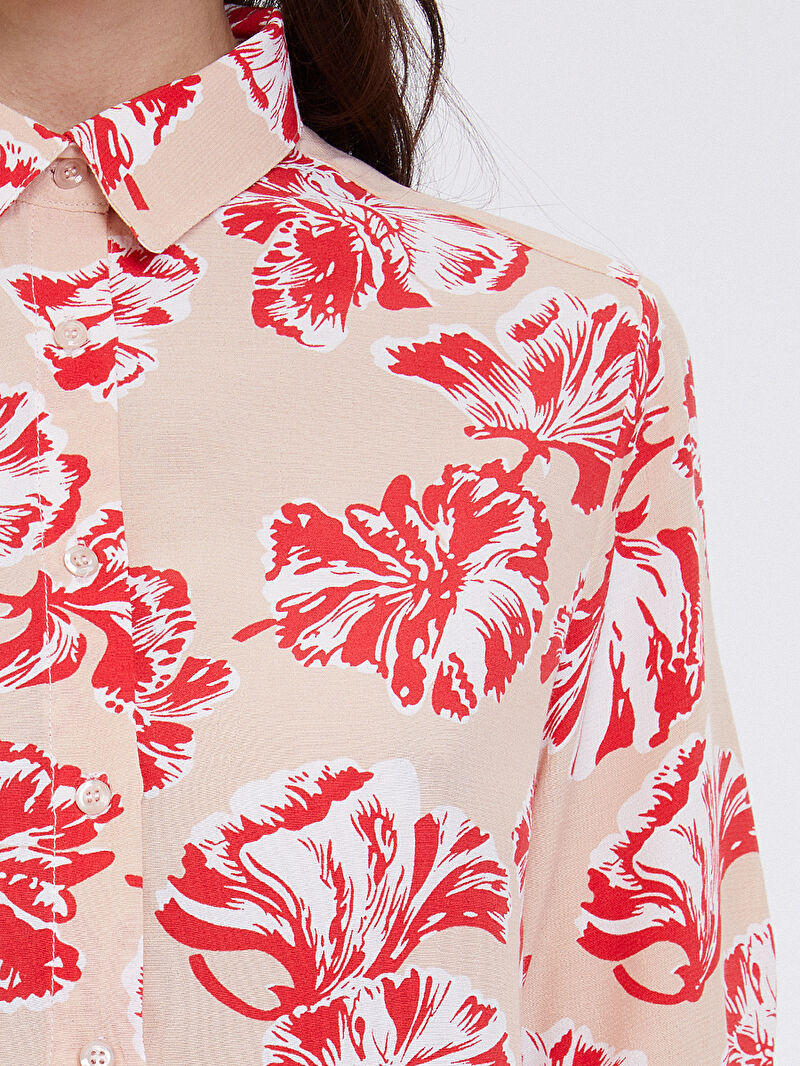 Regular Fit Kadın Gömlek U.kol