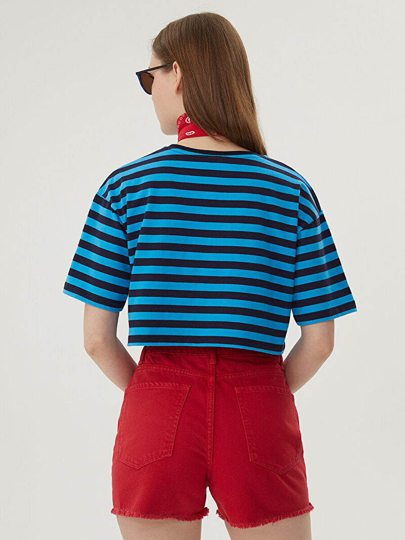 Crop Kadın Tshirt K.kol