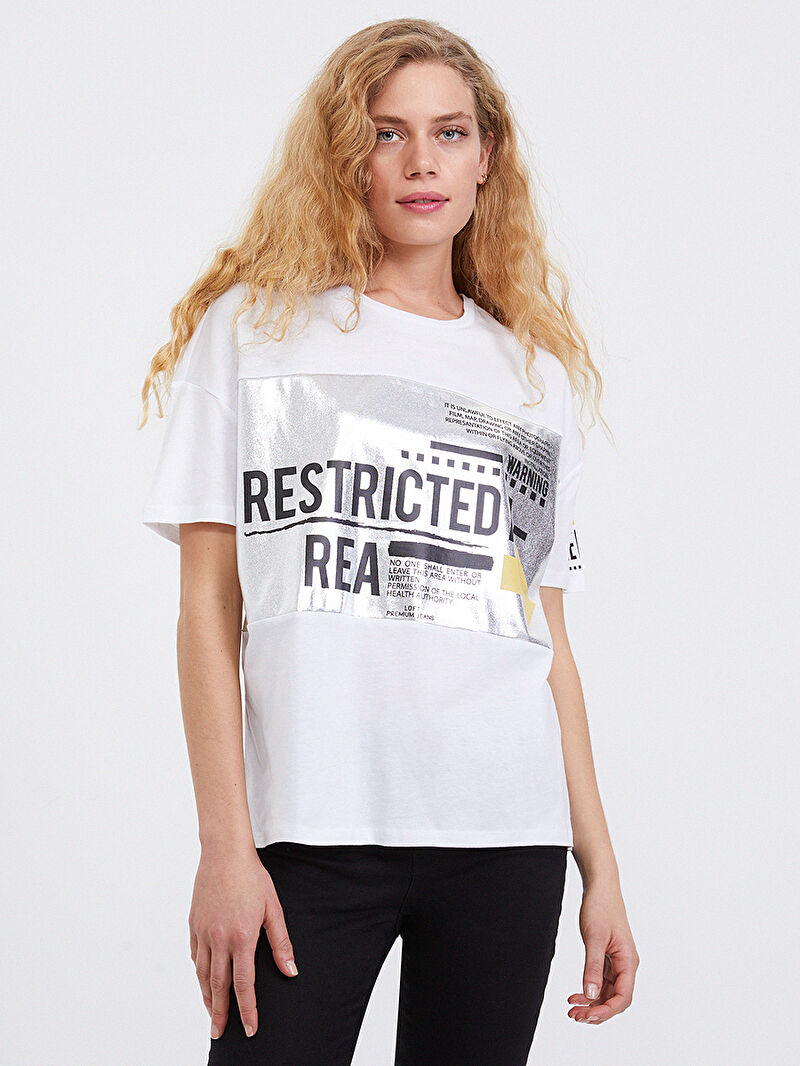 Regular Fit Kadın Tshirt K.kol