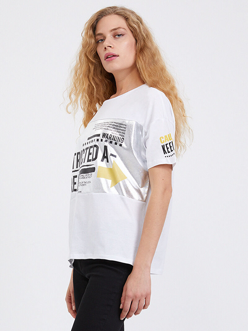 Regular Fit Kadın Tshirt K.kol